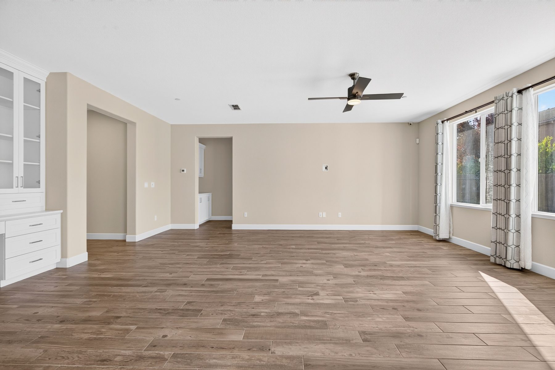 Actual living area