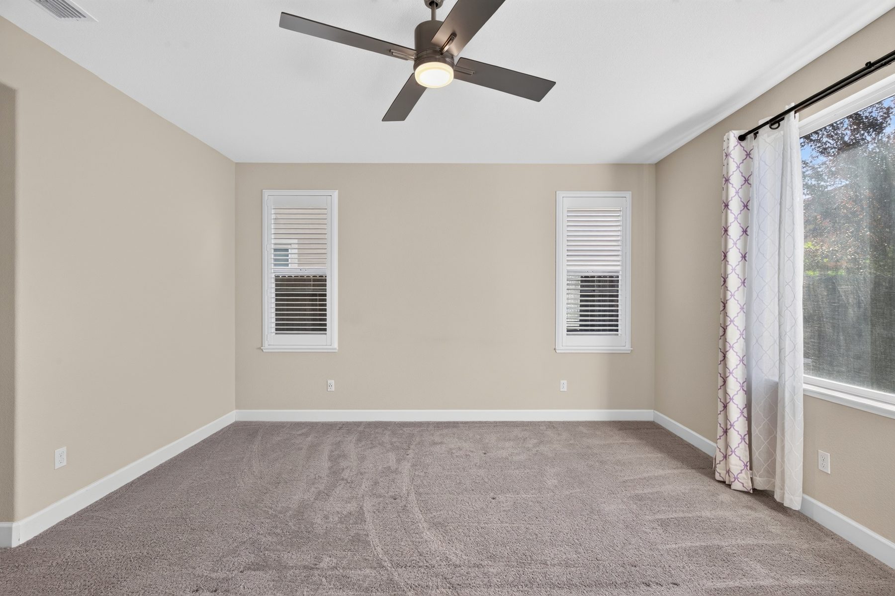 Actual bedroom