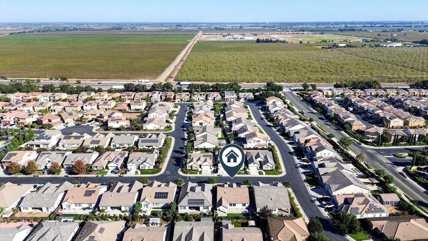 Regional aerial context